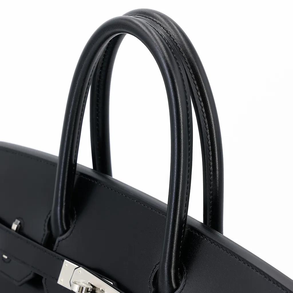 Сумка Birkin 30 Sellier Black Box Calf Leather