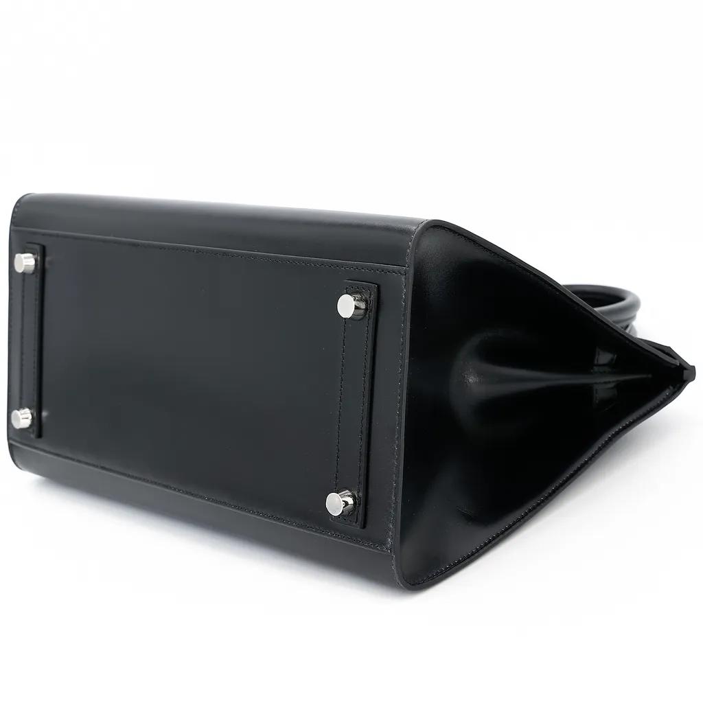 Сумка Birkin 30 Sellier Black Box Calf Leather