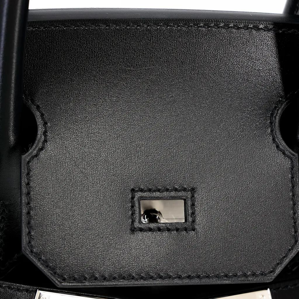 Сумка Birkin 30 Sellier Black Box Calf Leather