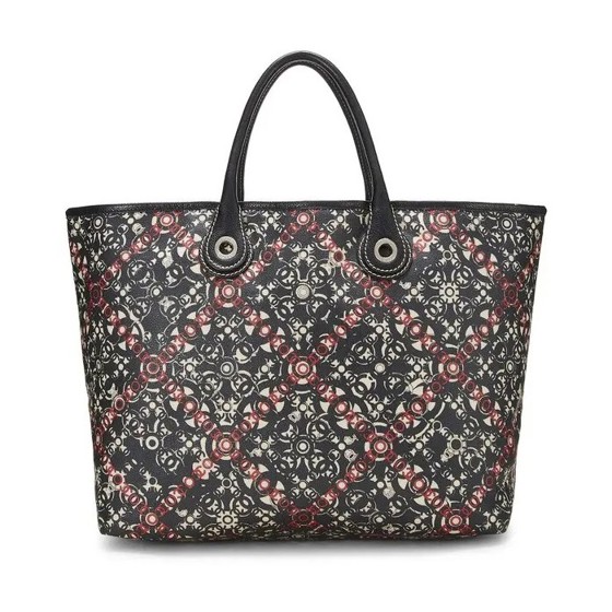 Сумка Optic Coco Tote Black Red White Coated Canvas