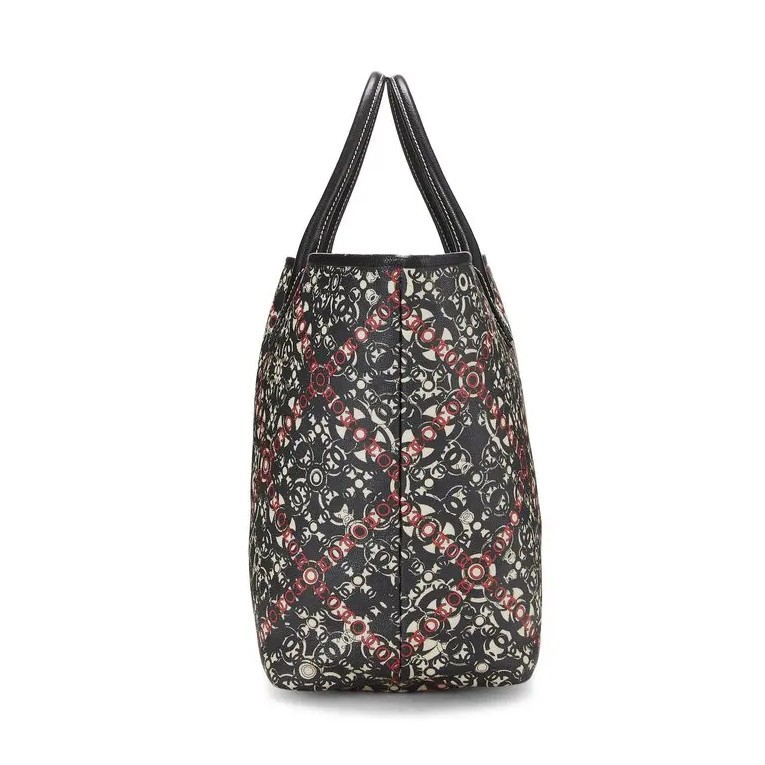 Сумка Optic Coco Tote Black Red White Coated Canvas