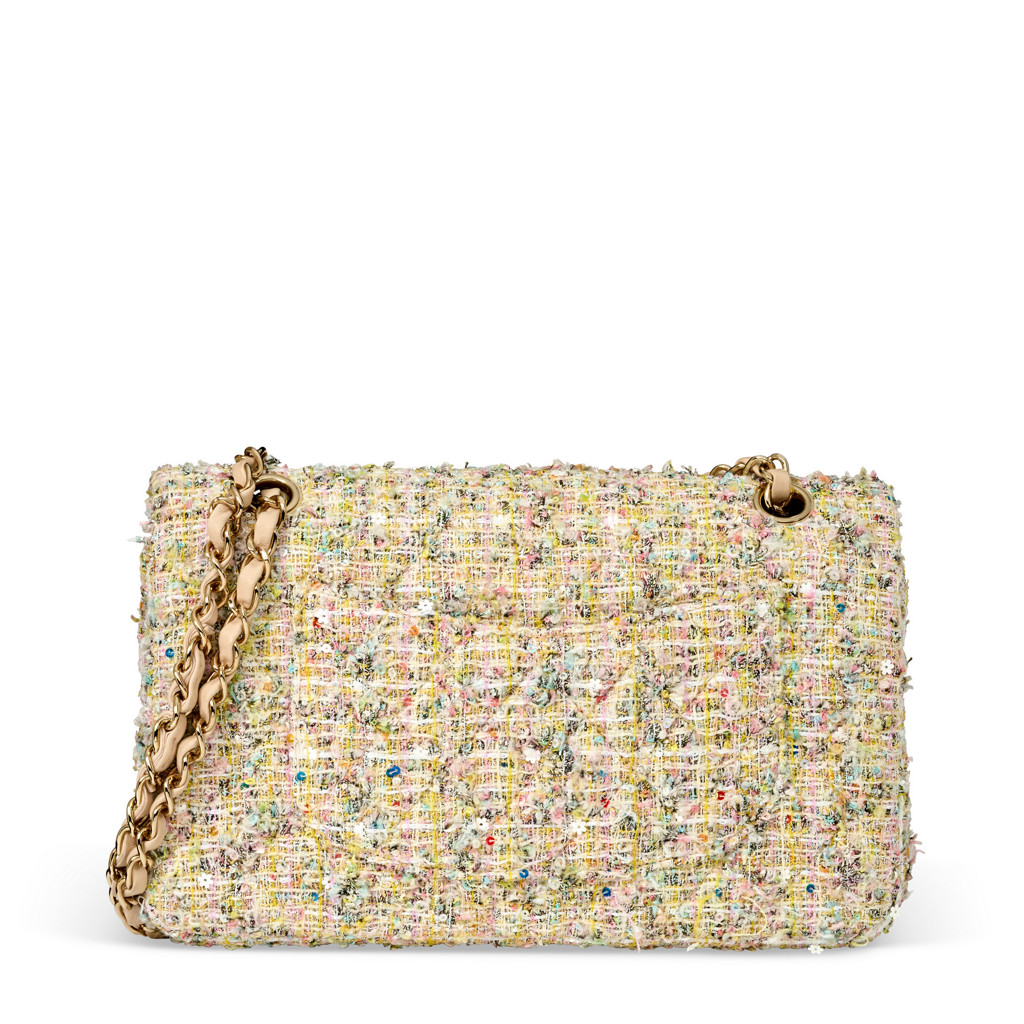 Сумка Chanel Mini Reissue 2.55 Tweed Garden Party Multicolour