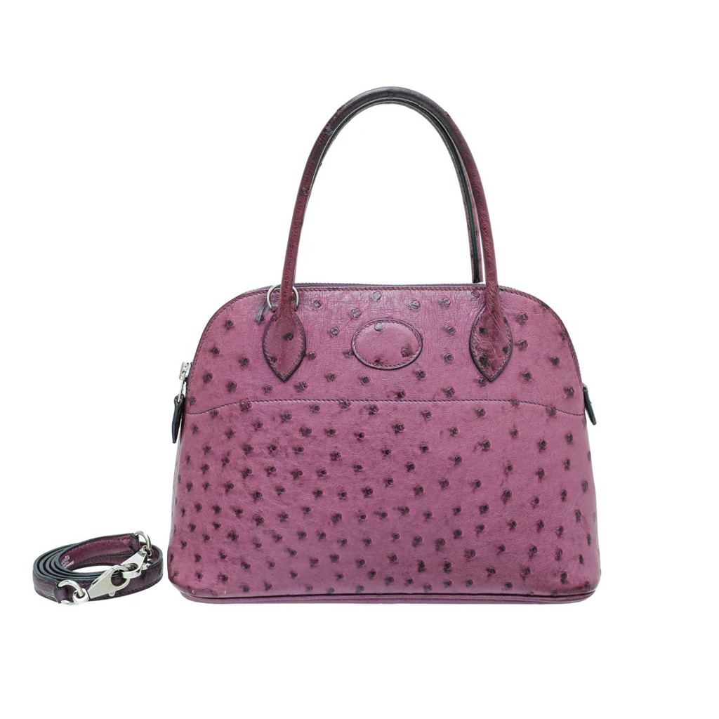 Сумка Bolide Voiline Ostrich Palladium Hardware
