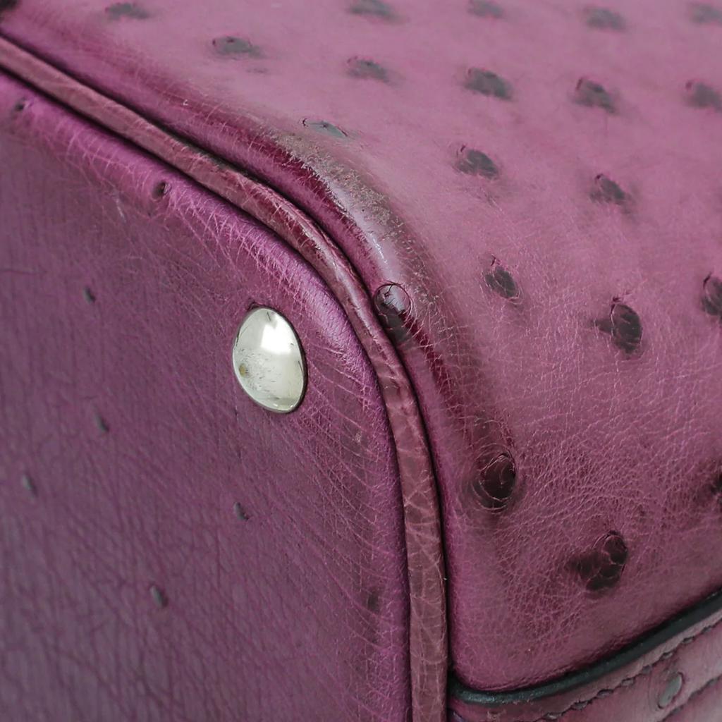 Сумка Bolide Voiline Ostrich Palladium Hardware