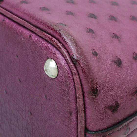 Сумка Bolide Voiline Ostrich Palladium Hardware