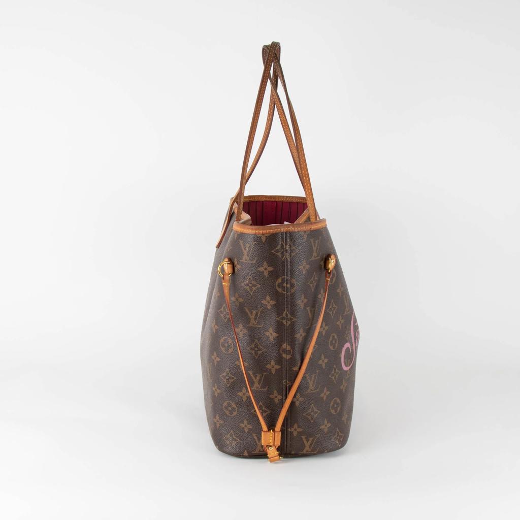 Сумка Neverfull GM Saint Tropez Monogram Canvas