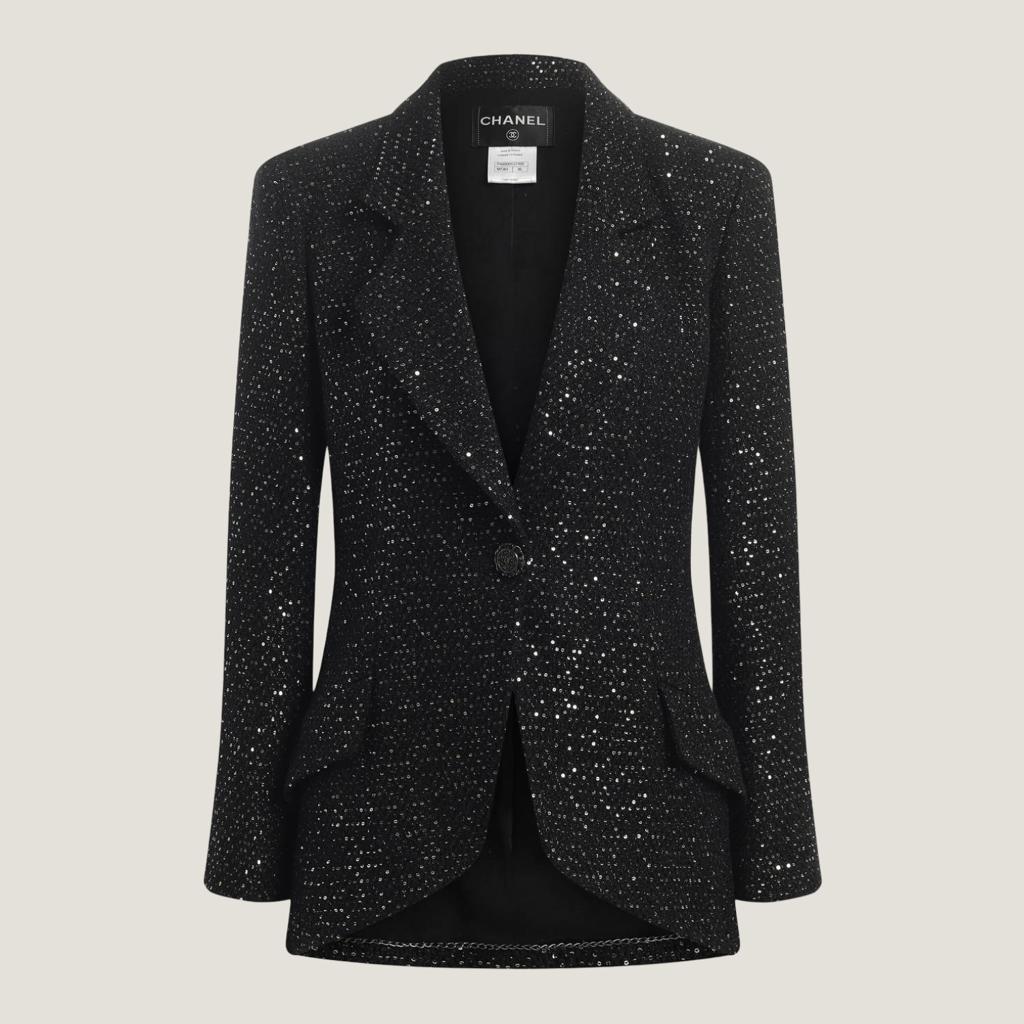 Пиджак Resort 2011 из твида с пайетками CHANEL
