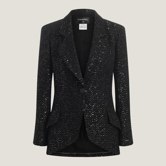 Пиджак Resort 2011 из твида с пайетками CHANEL