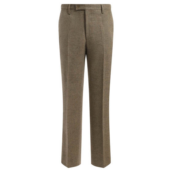 Классический шерстяной костюм цвета camel/taupe