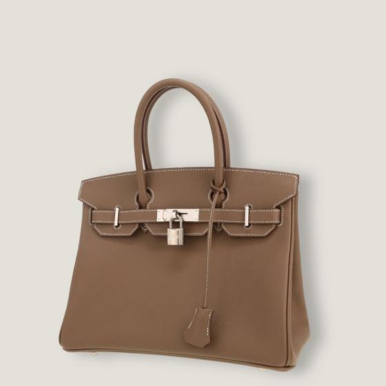 Сумка Birkin 25 Etoupe Epsom with Palladium Hardware HERMES
