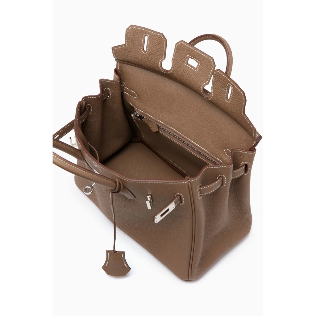 Сумка Birkin 25 Etoupe Epsom with Palladium Hardware