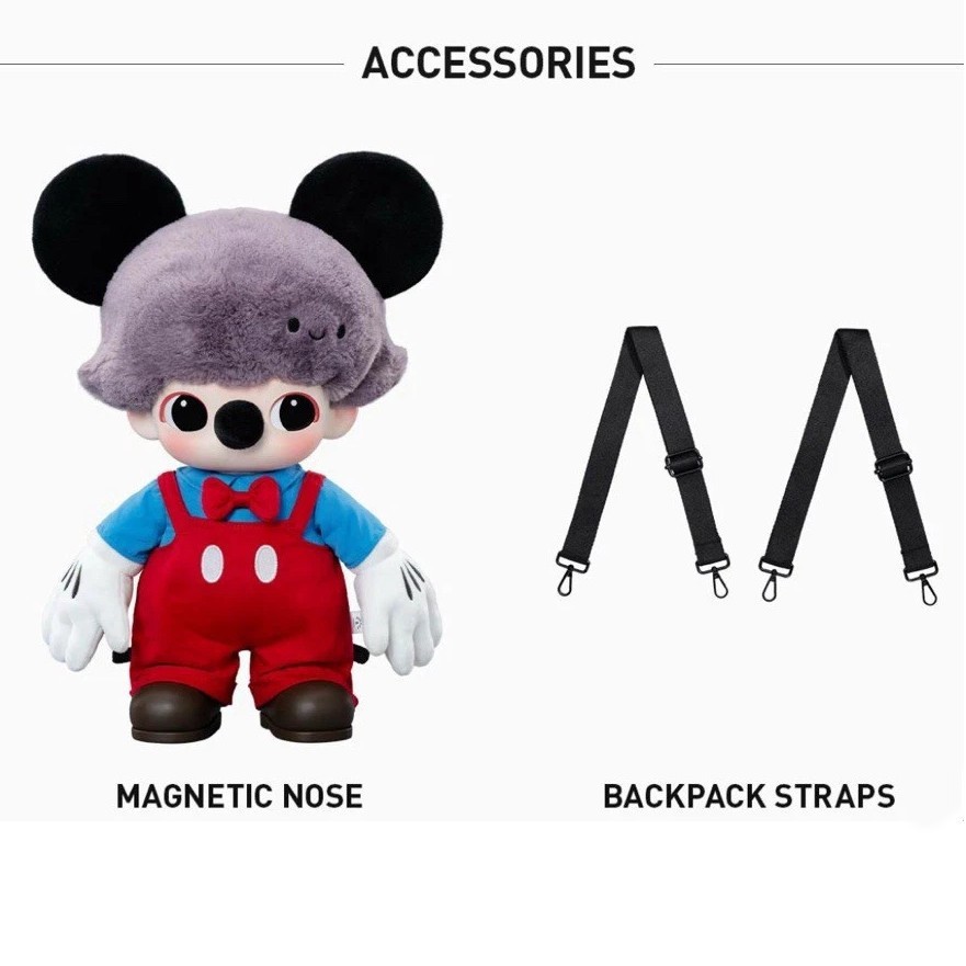 Сумка-игрушка Mickey Vinyl Plush DIMOO WORLD x Disney Series от POP MART