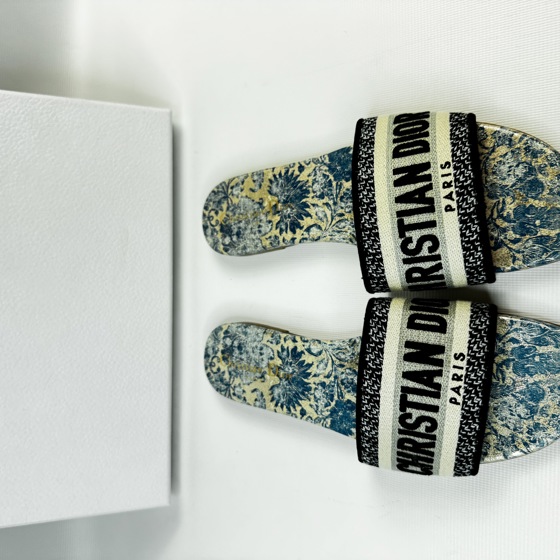 Шлепанцы D-Way Oblique Jacquard Canvas