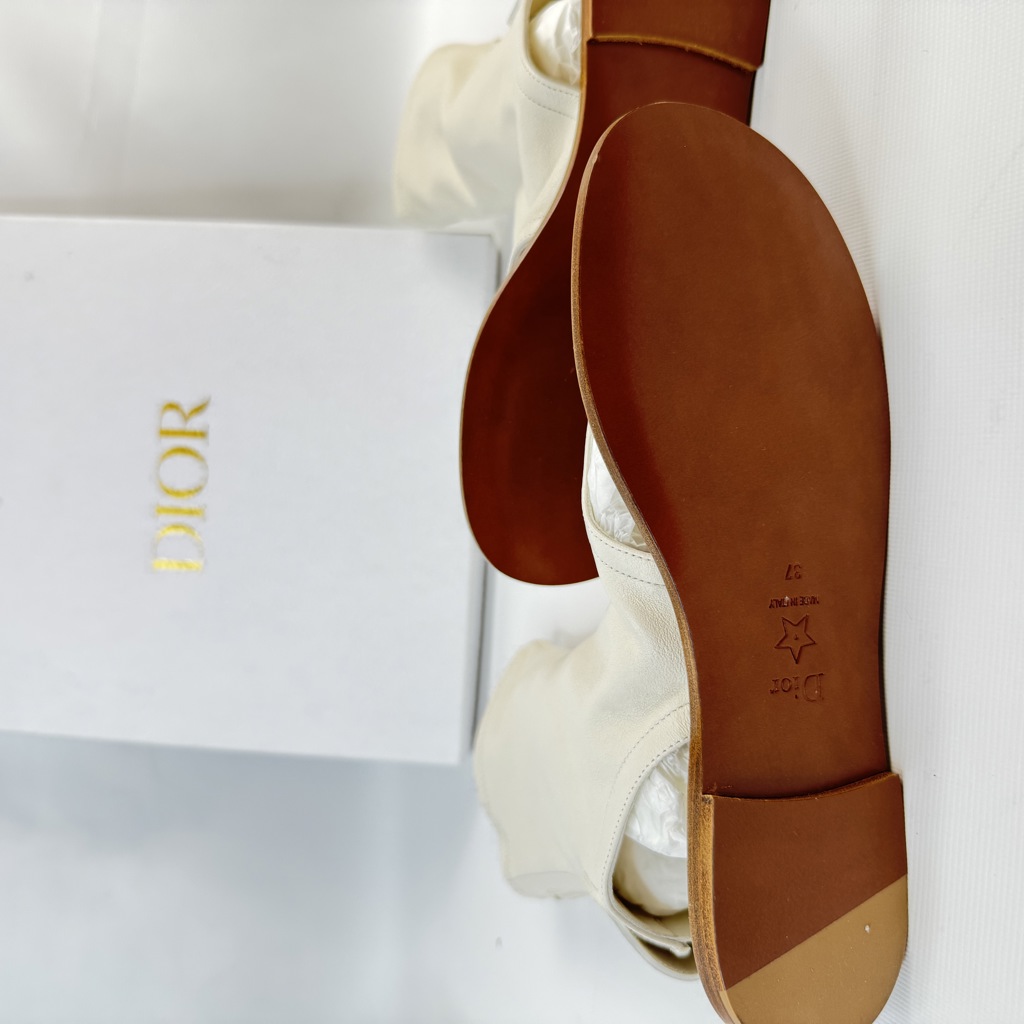 Сандалии Spirit Flat Bootie Ivory Leather