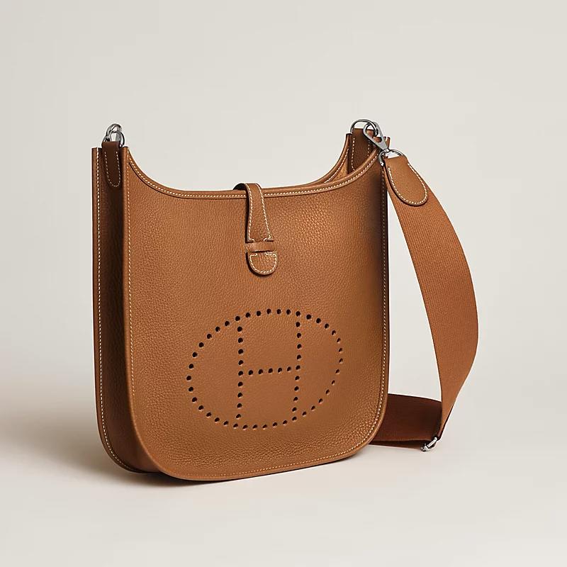 Сумка Evelyne III 29 из кожи Taurillon Clemence  HERMES