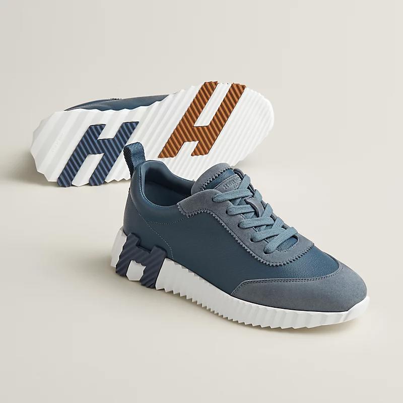 Кроссовки Bouncing Sneaker bleu mer HERMES