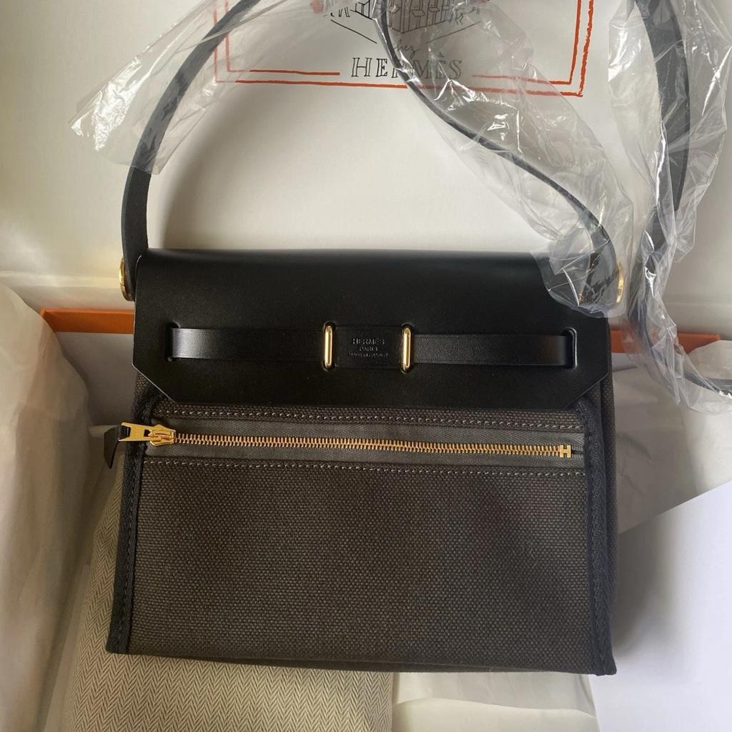Сумка Herbag Mini 20  тёмная бронза и чёрный