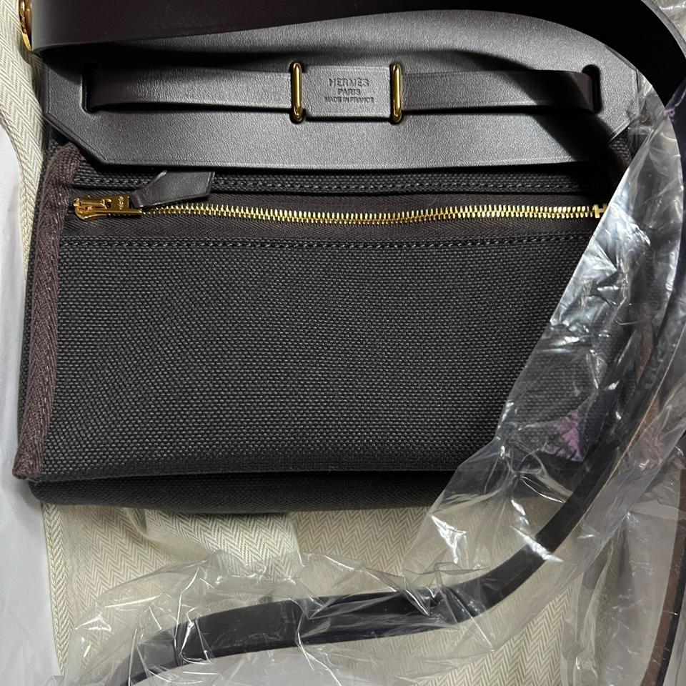 Сумка Herbag Mini 20  тёмная бронза и чёрный