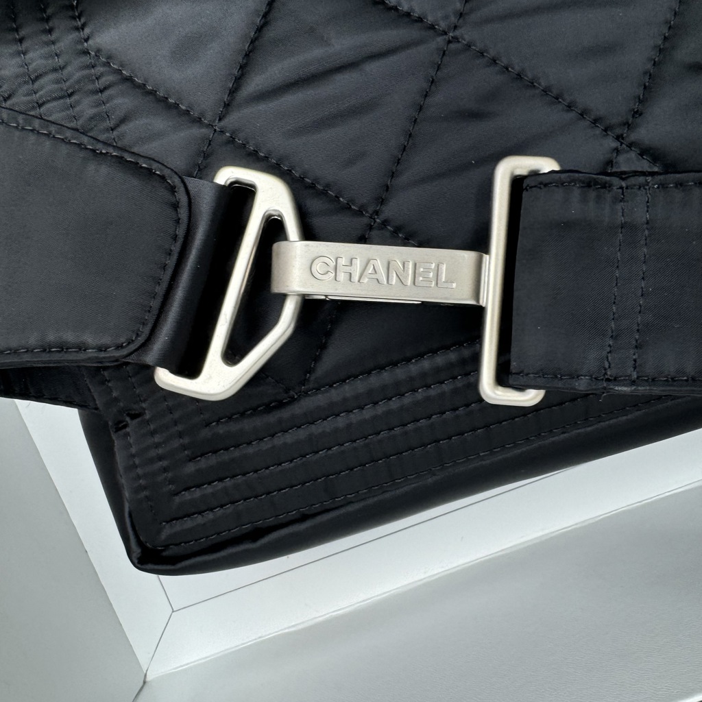 CHANEL Sports Line Nylon Flap Bag