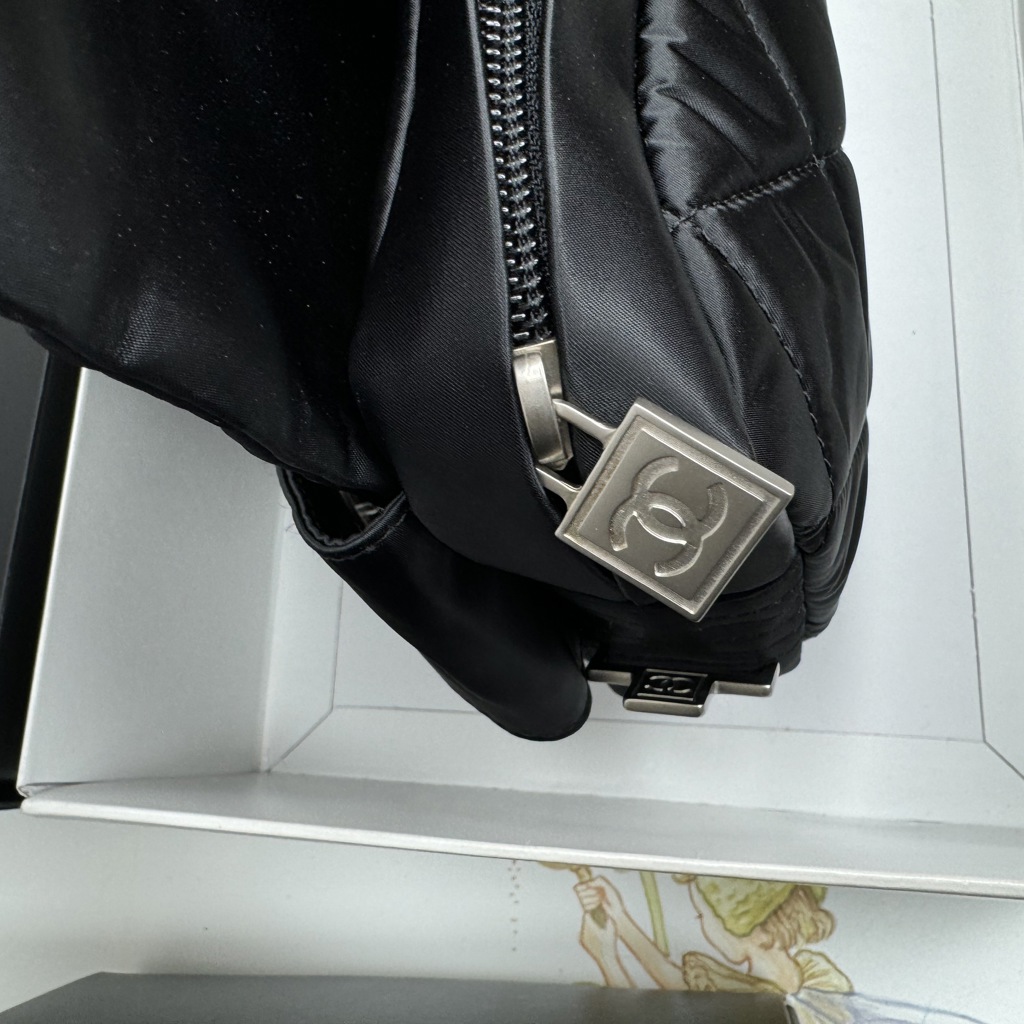 CHANEL Sports Line Nylon Flap Bag