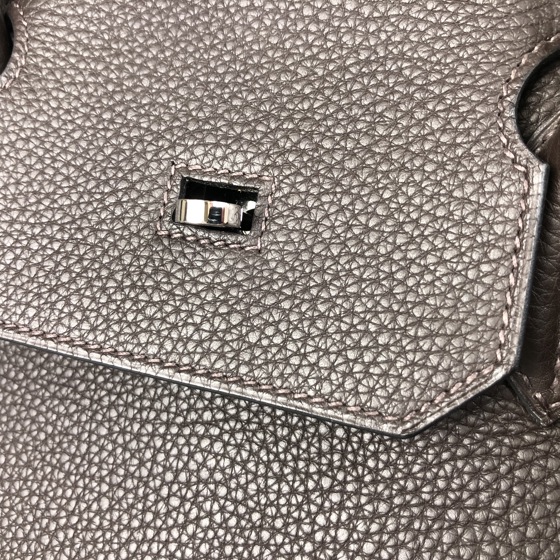 Birkin 40 Togo шоколадно-коричневого цвета