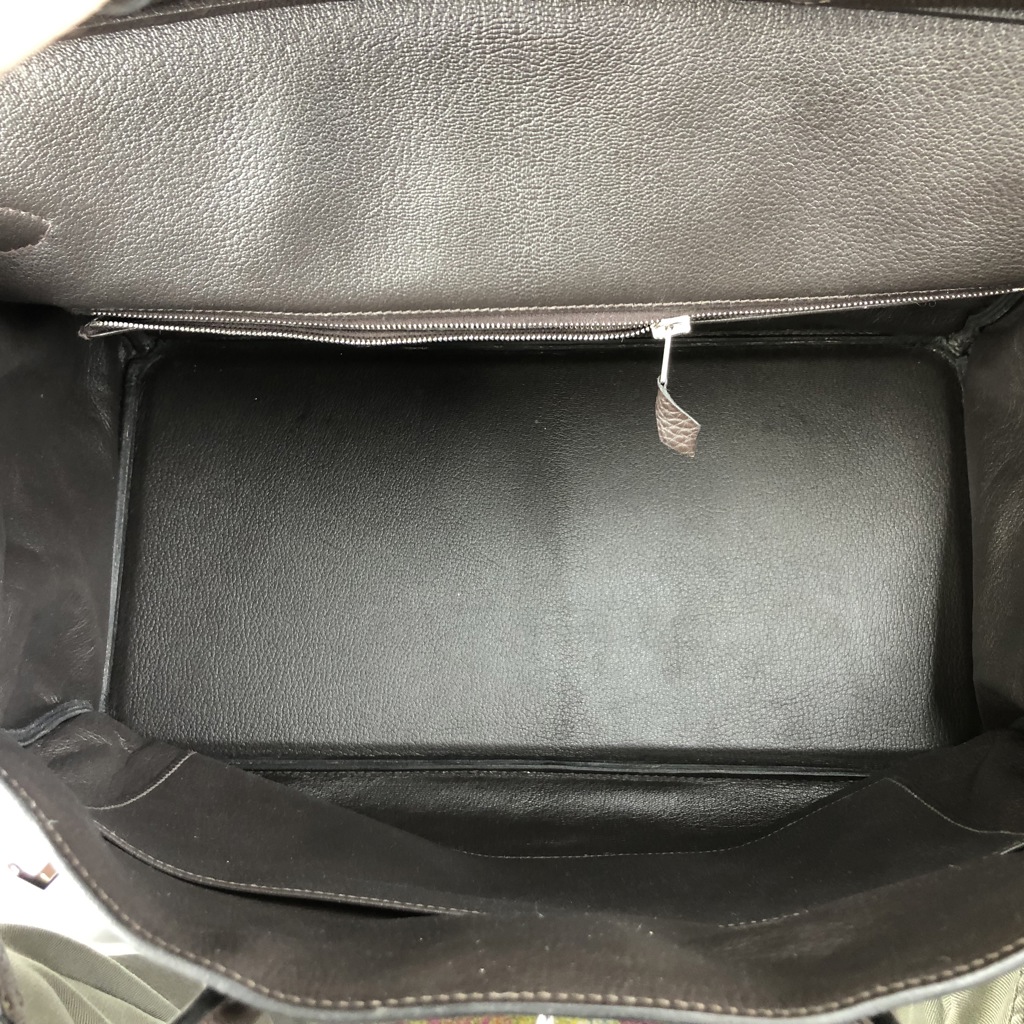 Birkin 40 Togo шоколадно-коричневого цвета
