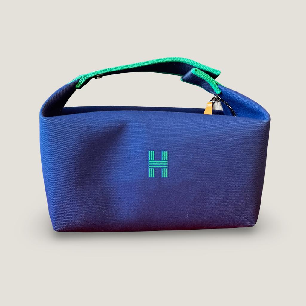 Косметичка Bride-a-Brac case HERMES синяя