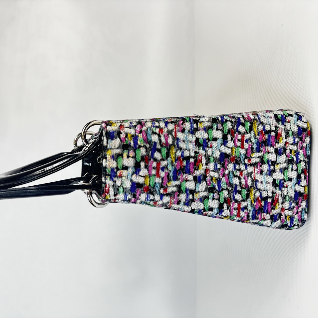 Сумка Lady Dior Medium в сером жаккарде