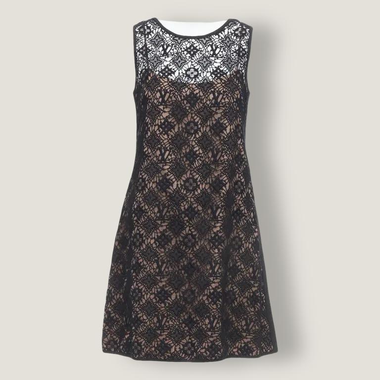 Платье  A-line с кружевом Monogram