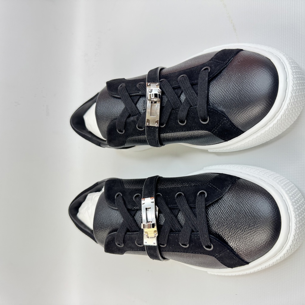 Кеды Day Sneaker Noir из телячьей кожи пряжка Kelly с палладиевым покрытием