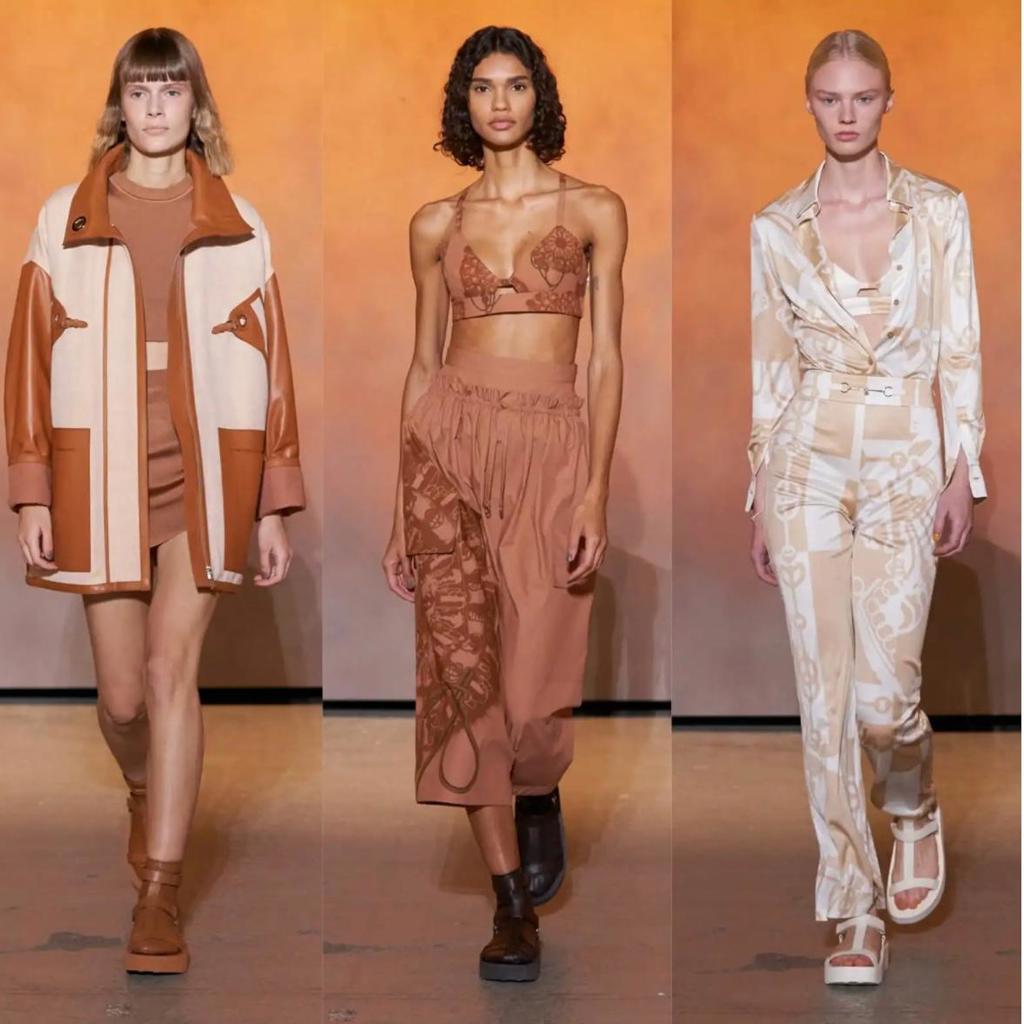 Куртка  Contemporary Collection из кожи верблюжьего цвета и льна