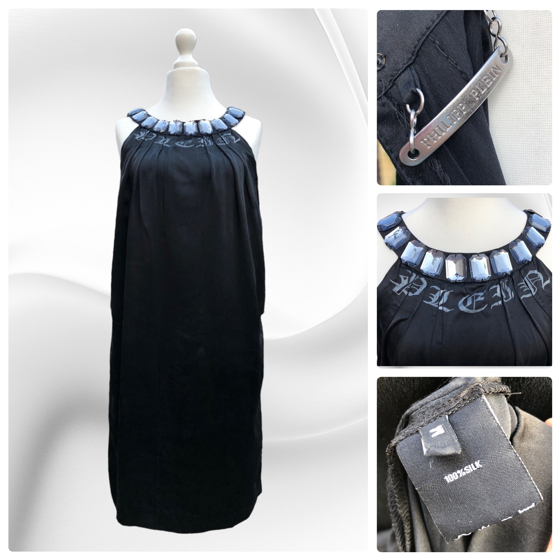 Платье шелковое Philipp Plein