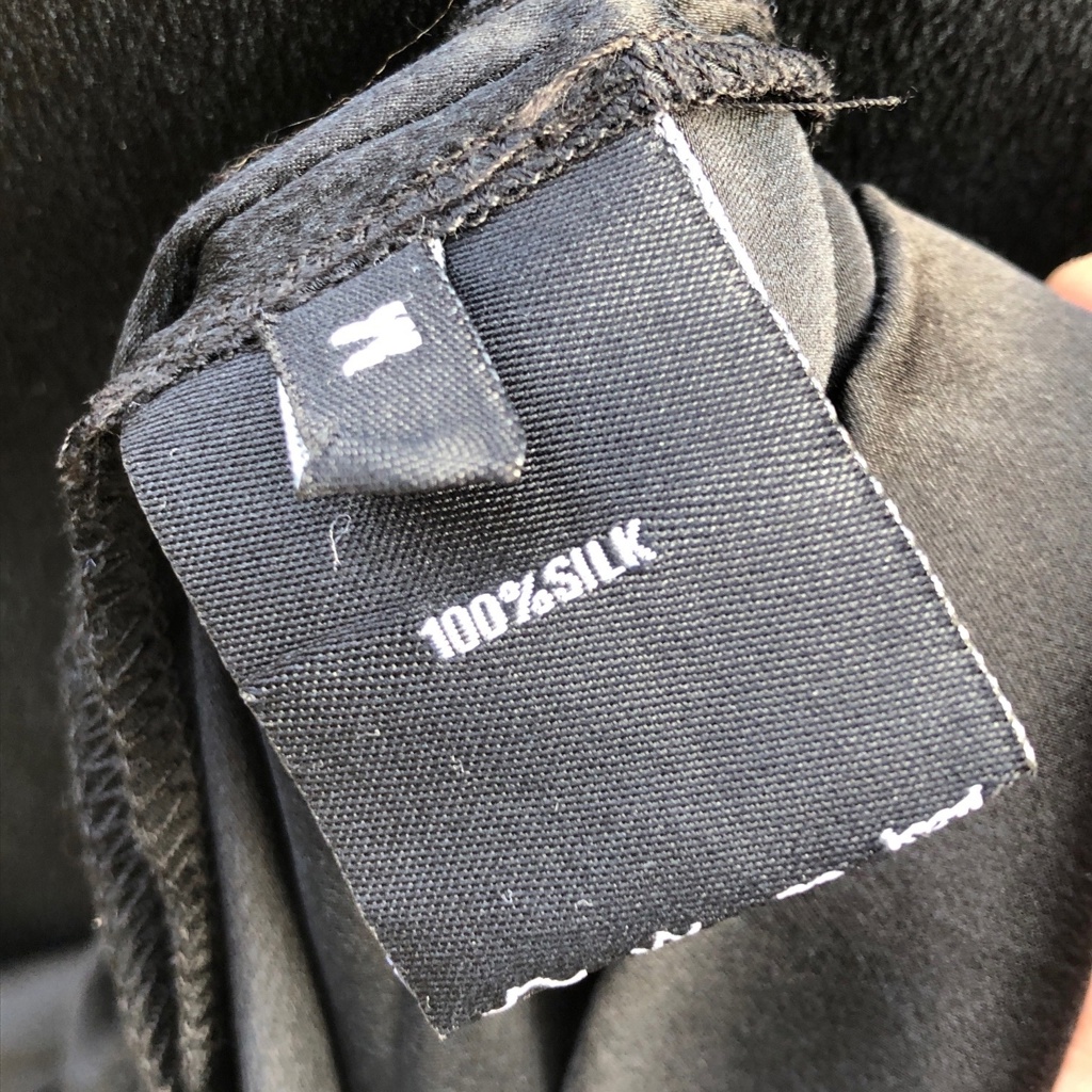 Платье шелковое