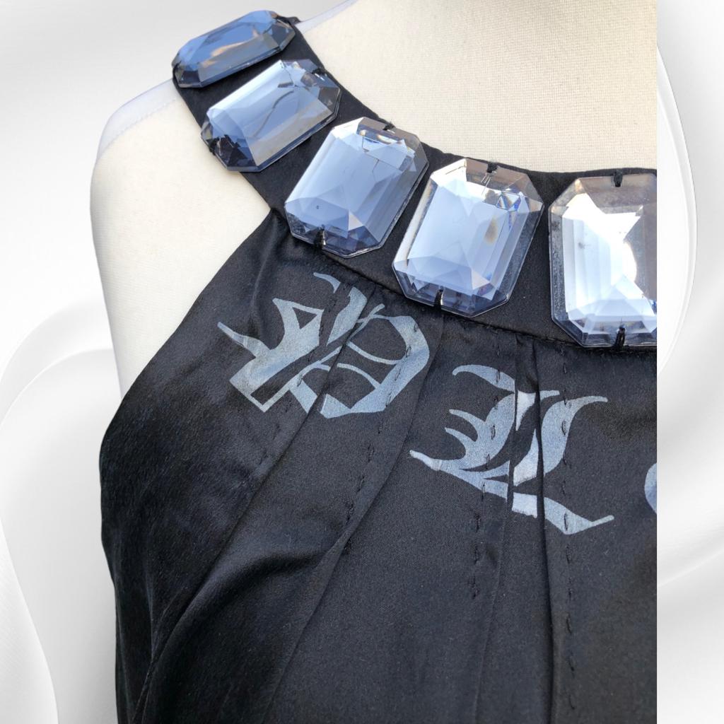 Платье шелковое