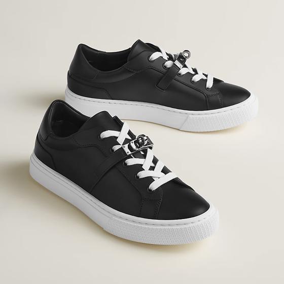 Кеды Day Sneaker Noir из телячьей кожи пряжка Kelly с палладиевым покрытием