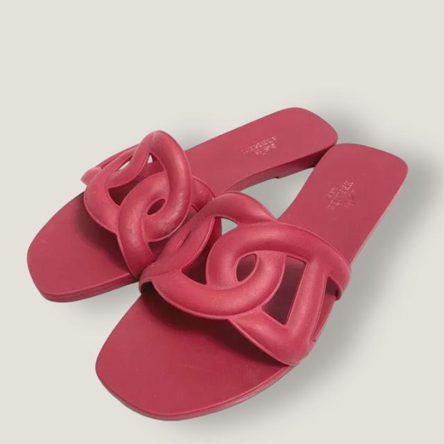 Шлепанцы Aloha из резины цвета Rose Baie / Bordeaux