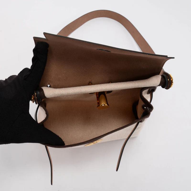 Сумка Herbag Mini 20 из канваса Ecru Ebene