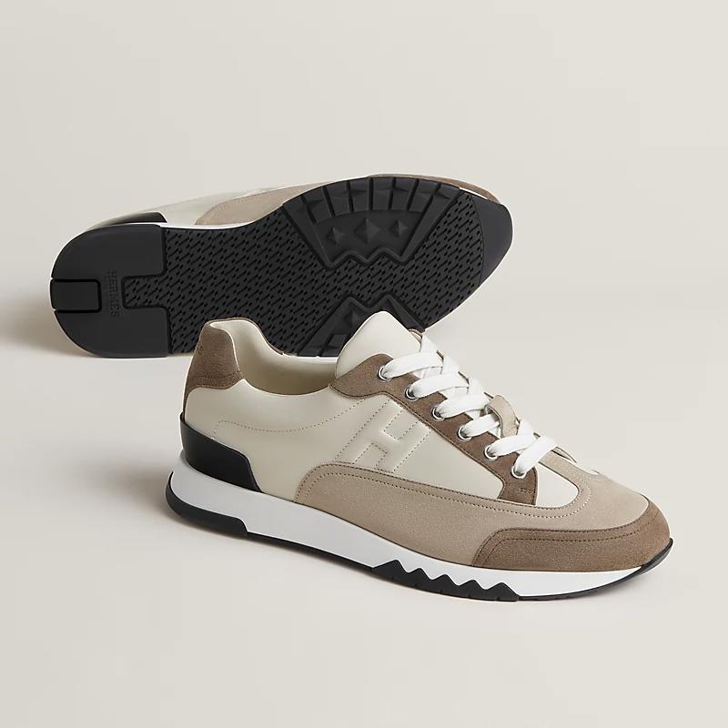 Кроссовки Trail  бежевые multicolore glaise HERMES