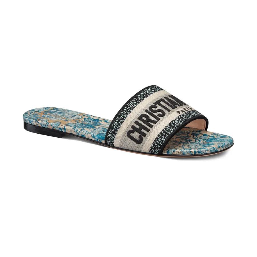 Шлепанцы D-Way Oblique Jacquard Canvas