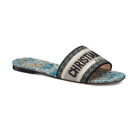 Шлепанцы D-Way Oblique Jacquard Canvas