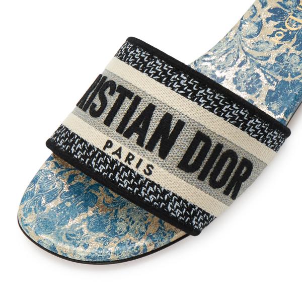 Шлепанцы D-Way Oblique Jacquard Canvas