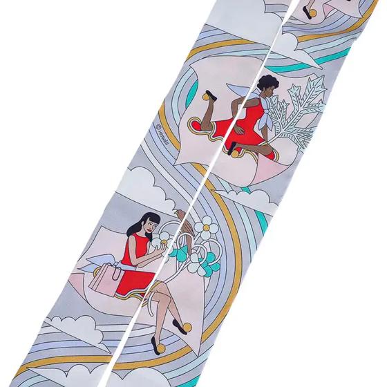 Шарф Twilly Carres Volants Multicolore