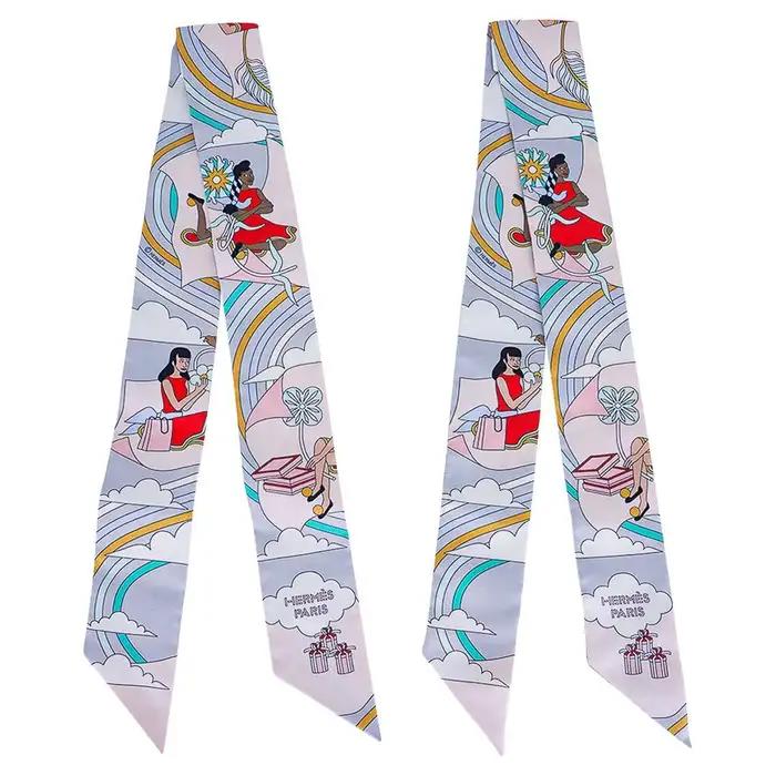 Шарф Twilly Carres Volants Multicolore