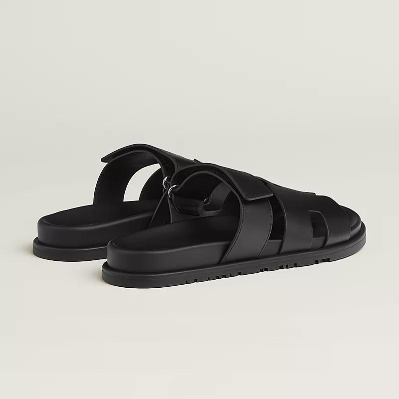 Сандалии Chypre sandal Noir из телячьей кожи