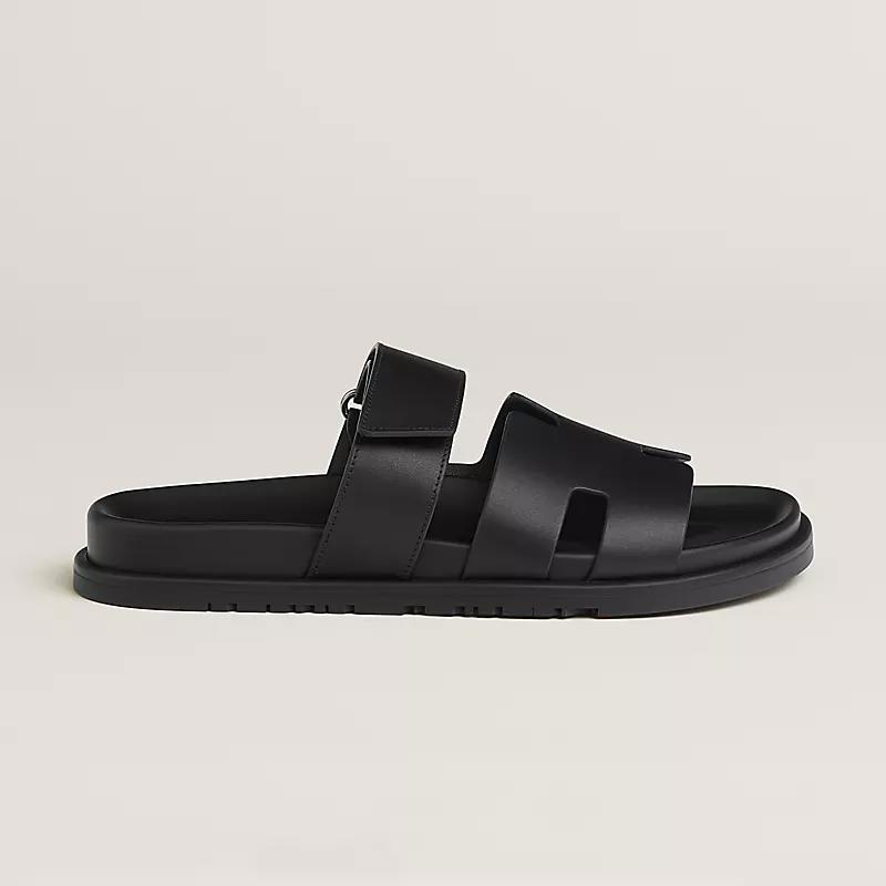 Сандалии Chypre sandal Noir из телячьей кожи