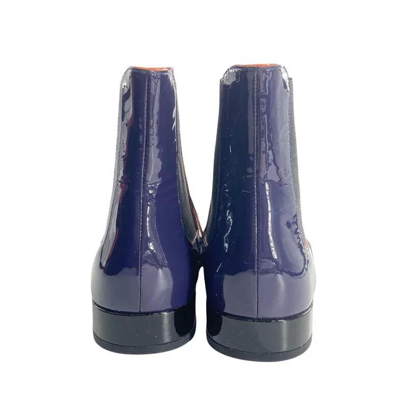 Челси Bottega Veneta Ankle Boots Flame Blue