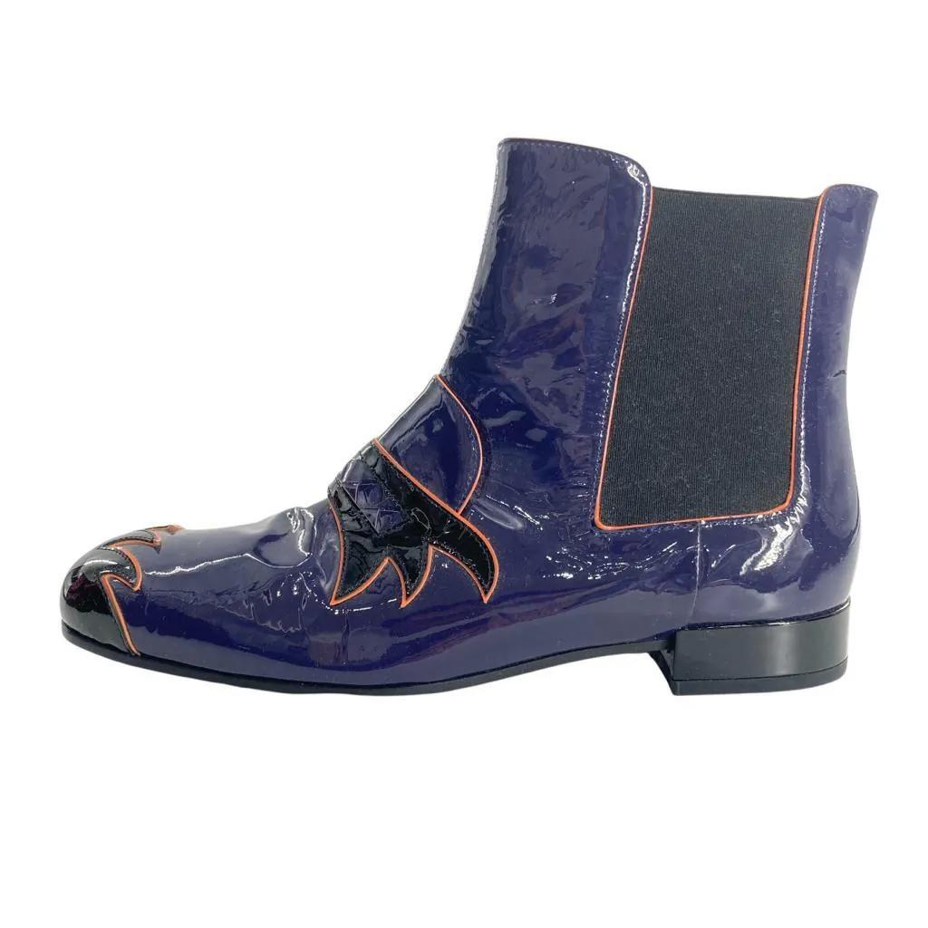 Челси Bottega Veneta Ankle Boots Flame Blue