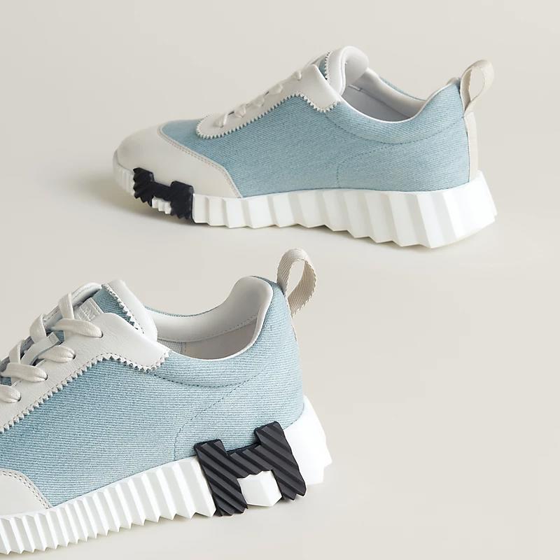 Кроссовки Bouncing sneaker Light Blue / White из денима