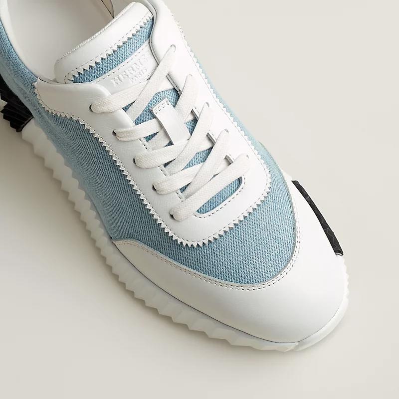 Кроссовки Bouncing sneaker Light Blue / White из денима