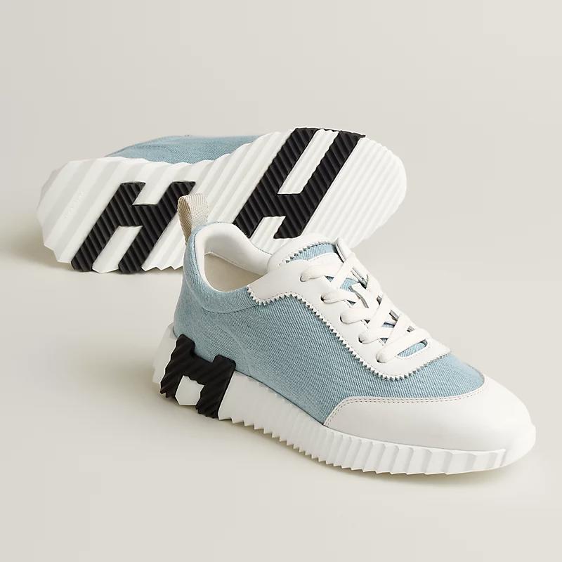 Кроссовки Bouncing sneaker Light Blue / White из денима